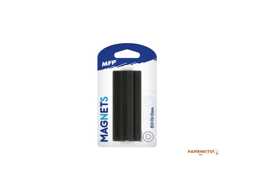 Magnet pásky 80x15x2mm blister 10ks 4200310