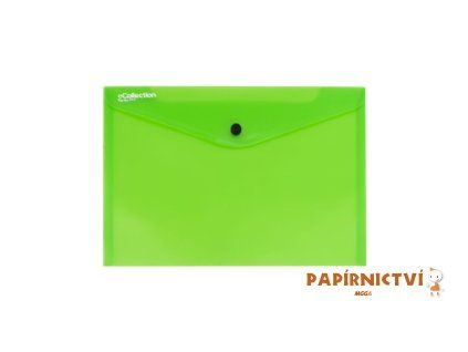 Psaníčko s drukem A4 eCollection zelená 2-618