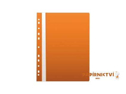 Rychlovazač A4 PP eurozávěs oranžová 2-415