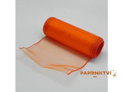 organza obsita s15cm 9m oranzova