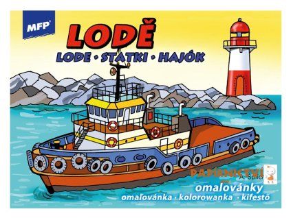 Omalovánka MFP Lodě 5300706