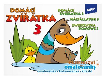 Omalovánky MFP Domácí zvířátka 3 5300827