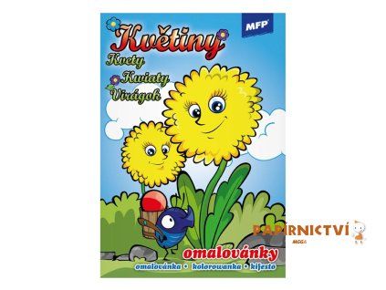 Omalovánky MFP Květiny 5300866