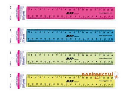 Pravítko 20cm barevné 5310113