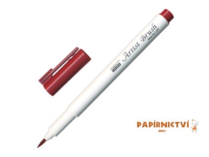 M1100-28 ENGLISH RED ARTIST BRUSH