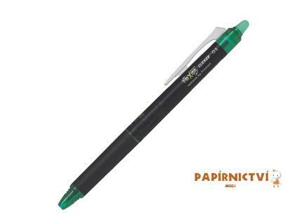 Gelový roller Pilot FriXion Point Clicker 05, zelená