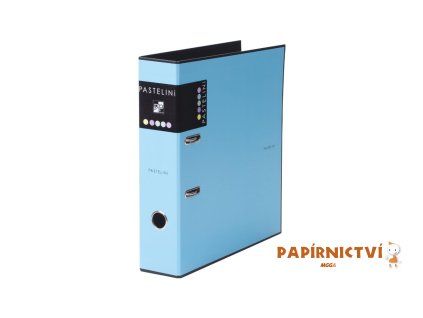 Pořadač A4 lamino páka 7cm PASTELINI modrý 7-280