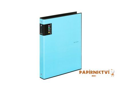 Pořadač A4 lamino R25-4kr. PASTELINI modrý 7-275