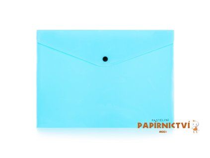 Psaníčko s drukem A4 PASTELINI modré 2-645