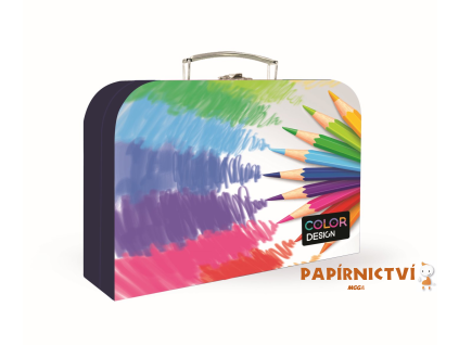 Kufřík lamino 34cm Pastelky 5-65218