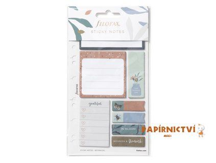 Filofax, Lepící bločky Botanical, multi-fit
