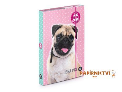 Box na sešity A5 ISHA - My love Pet 5-76620
