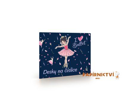 Desky na číslice Baletka 1-14523