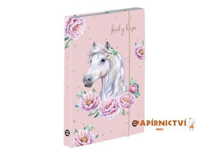 Box na sešity A5 Jumbo kůň romantic 8-72123