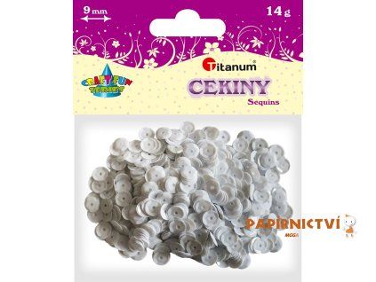 Flitry, 9mm/14g, bílá