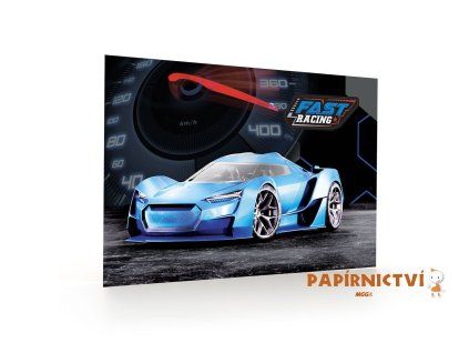Podložka na stůl 60x40cm auto 3-81323