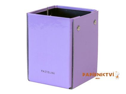 Kelímek na tužky lamino PASTELINI fialová 8-144