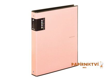 Pořadač A4 lamino R25-4kr. PASTELINI meruňková 7-230