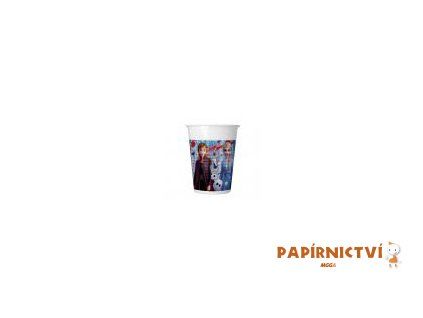 Plastové kelímky (WM) Ledové království 2 (Disney), 200ml, 8 ks. (štítek SUP)