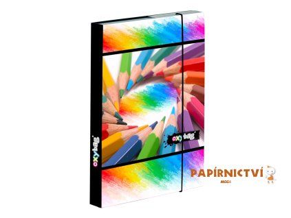 Box na sešity A4 Pastelky 5-75624