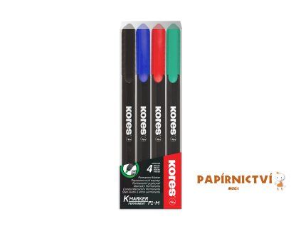 K Marker Permanent P1 M 4pcs Set