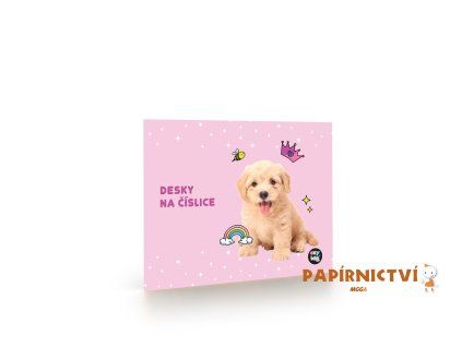 Desky na číslice Mazlíčci 3-94224