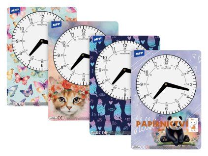 Dětské hodiny MFP mix s obrázkem girls 5301196