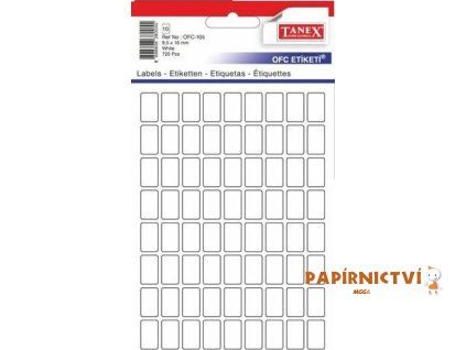 Etikety v sáčku 9,5 x 16 720ks OFC-105