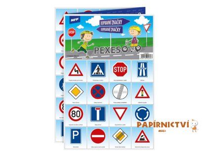 Pexeso MFP 3xA4 Dopravní značky 5300891