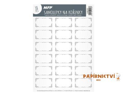 Samolepky na kořenky MFP 1 1160101