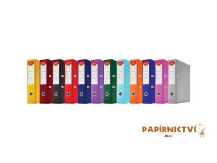 NOKI Pořadač A4-PP 8cm šedý