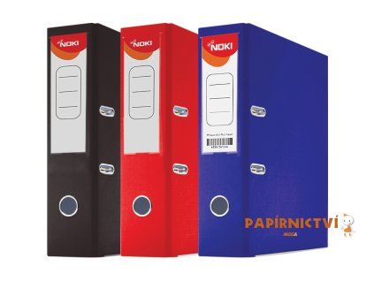NOKI Pořadač A5-PP 7,5cm černý