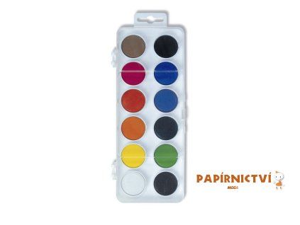 Barvy vodové pr. 22.5 mm/12ks 017151000000