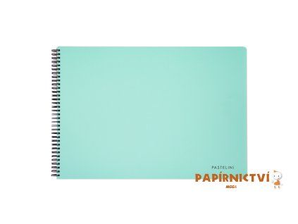 Skicák A3 tw,40 listů, 190g PASTELINI zelená 6-96924