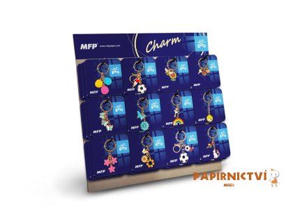 Klíčenka Charm – fotbal