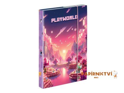Box na sešity A4 Playworld Girl 6-50125