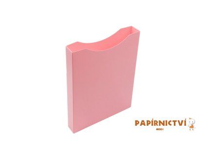 Box na sešity A4 PP PASTELINI růžová 2-739