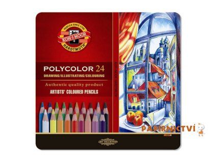 Pastelky 3824/24 POLYCOLOR 3824024002PL