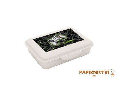 Box na svačinu s přihrádkou Gamer 9-58625