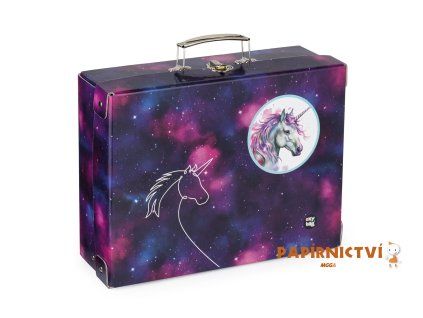 Kufřík lamino hranatý A4 OXY GO Unicorn 6-05125