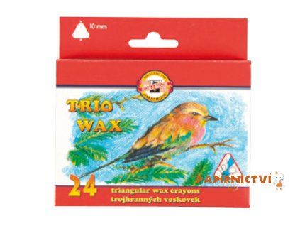 Voskovky trojhranné silné 8274/24 8274024002KS