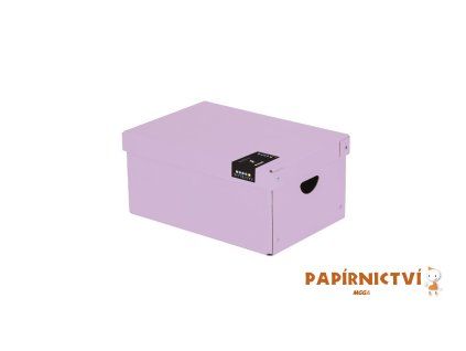 Krabice lamino velká PASTELINI fialová 7-01321