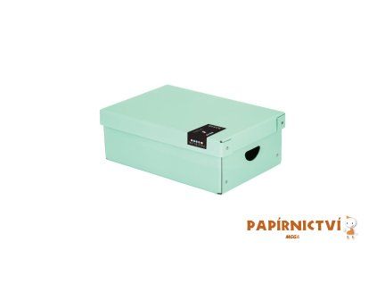 Krabice lamino malá PASTELINI zelená 7-01721