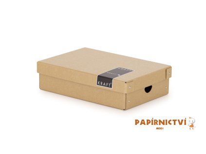 Krabice lamino malá KRAFT nature 7-022