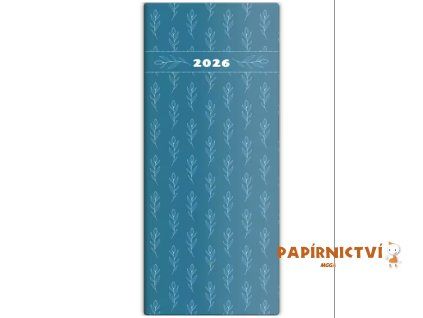 Diář kapesní - Napoli měsíční - design 2 2026 77x178mm PN01-02-26