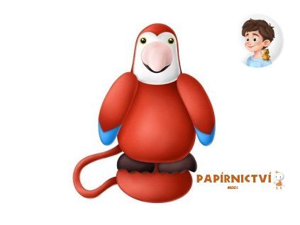Plyšák na rameno PARROT 1042542