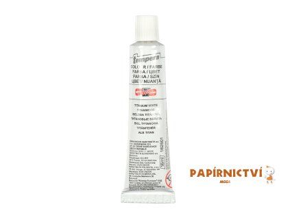 Temperová barva 16 ml běloba titanová 016260100000