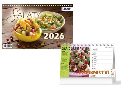 Kalendář 2026 stolní Saláty 1061681