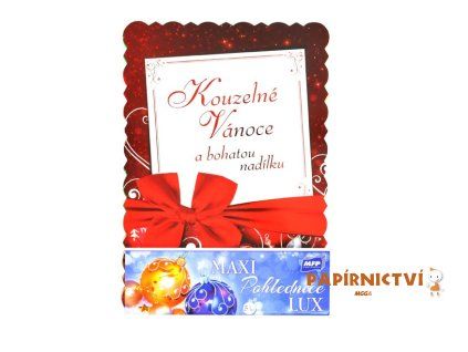 Pohlednice vánoční A5 MIX 5ks 1240754