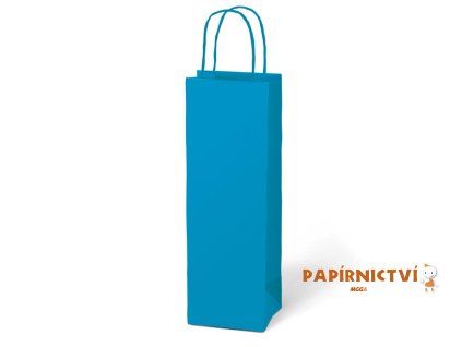 Taška MFP dárková T12 kraft 120x360x90 modrá 5251230